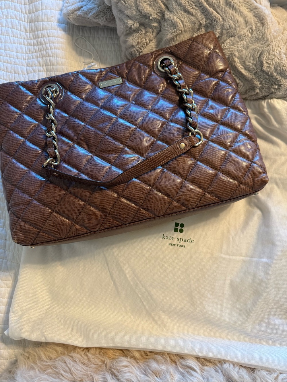 Kate Spade New York Gold Coast Maryanne quilted leather tote bag